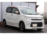 スズキ ワゴンRスティングレー 4WD ハイブリッド 平成27年式 グレード【J STYLE 4WD】パール(ZVH)
