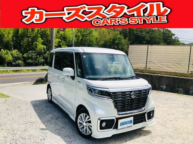 スペーシアカスタムハイブリッド(HYBRID)  GS 4WDナビTVBluetooth全周位カメラ