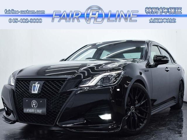 クラウンアスリート ハイブリッド 2.5 S 新品TRD仕様エアロ Bluetooth