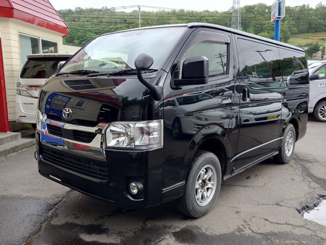 ハイエースバン 2.8 DX ロング GLパッケージ ディーゼル 4WD 走行距離37000キロ アイ...