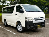 ハイエースバン 3.0 DX ロング ディーゼル 4WD 9人乗り 東海仕入 ナビ Bカメ ETC