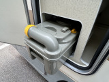 トイレは水洗トイレに流すだけで簡単です!