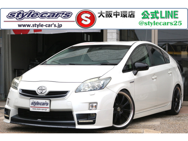 プリウス 1.8 S LEDエディション 外品19インチアルミホイール