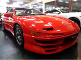 GTO3.0V6リトラクタブルモデルパッションレッドカラーフルエアロ&6G72V6エンジン5MTミッション4WD&マフラーENKEIアルミ対向キャリパー他装備充実車が入庫しました