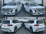 ランドクルーザー300 3.5 ZX 4WD ナビフルセグ寒冷地エアロ後席モニタETC