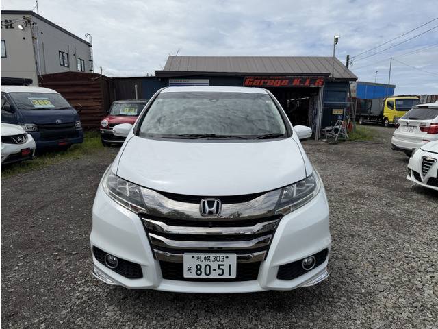 オデッセイ 2.4 アブソルート EX 4WD 衝突軽減ブレーキ純正ナビ地デジバックカメ
