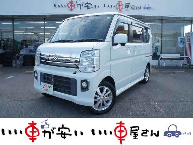 エブリイワゴン PZターボ 4WD 禁煙☆4駆☆ターボ☆ナビ☆電スラ☆ETC