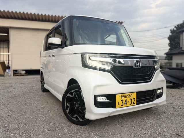 N-BOXカスタム G L ターボ ホンダセンシング 両側パワースライドドア/バックモニター