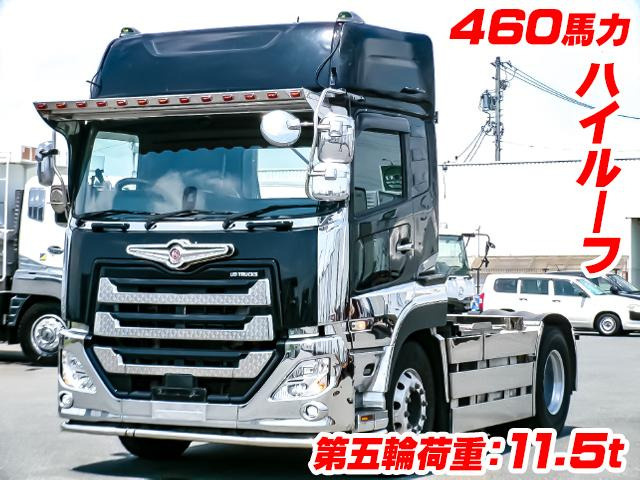 UDトラックス クオン トレーラーヘッド 第五輪11.5t ハイルーフ K5267