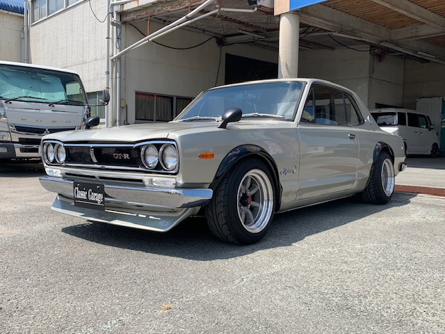 スカイライン 2.0 GT GT-R仕様 純正透明ガラス