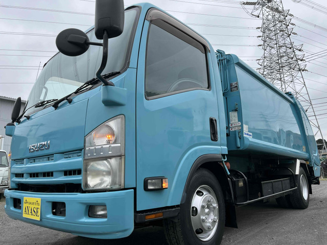 エルフ 2.75t積プレス式パッカー車7.4立米