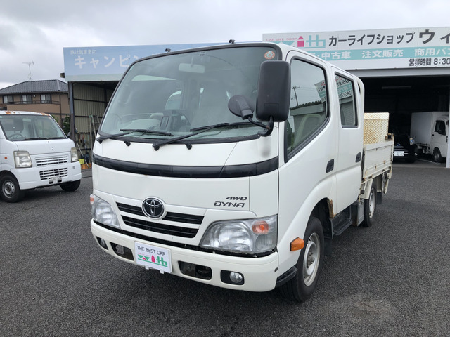 ダイナ 3.0 ダブルキャブ ロング シングルジャストロー ディーゼル 4WD 垂直式パワー...