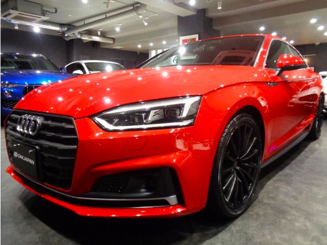 A5 2.0 TFSI クワトロ スポーツ Sラインパッケージ 4WD 後期型2.0TFSIターボエンジン...