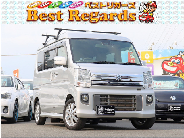 エブリイワゴン PZターボスペシャル 車検整備付 5.0Mキロ 純正ナビ TV