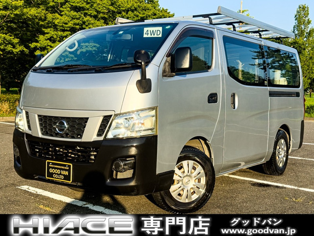 NV350キャラバン 2.5 DX ロング ディーゼル 4WD パワーリフト耐荷重350kg ナビTV