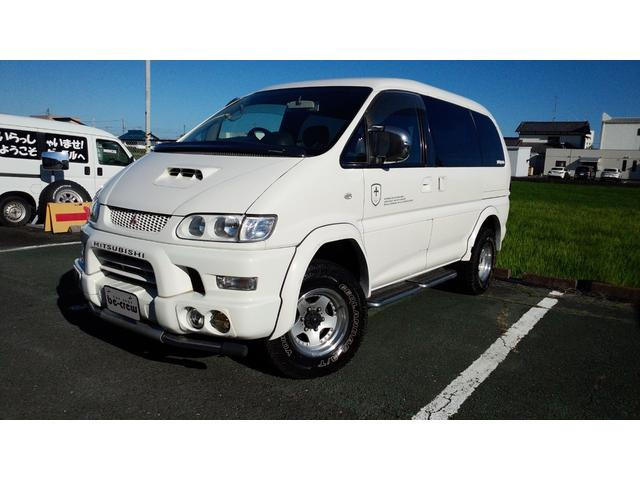 デリカスぺースギア 2.8 シャモニー ハイルーフ ディーゼル 4WD オーバーフェンダー&...