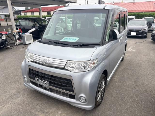 タントカスタム L 4WD スマートキー ナビ TV ETC HID