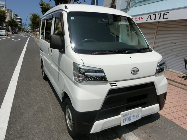 ハイゼットカーゴ デラックス SAIII ハイルーフ 車検満タン付!ナビ!バックカメラ!