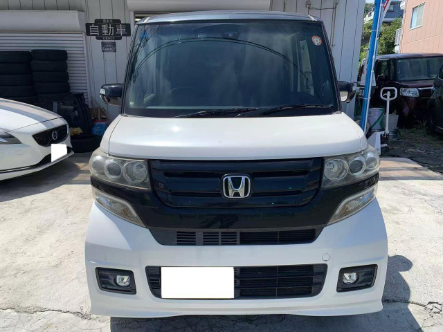 N-BOXカスタム G ターボ Lパッケージ 車検長!修復歴なし!人気のターボモデル