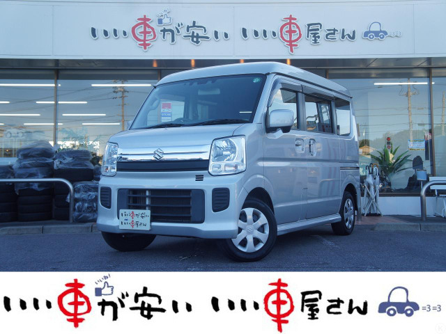 エブリイワゴン JPターボ ハイルーフ 4WD ☆禁煙☆4WD☆ターボ☆スマキー☆ETC