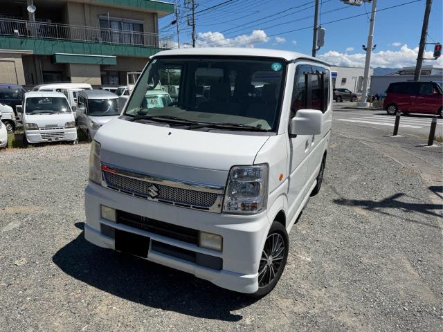 エブリイワゴン PZターボスペシャル ディスチャージランプ 4WD ナビ/ETC/2年車検付き