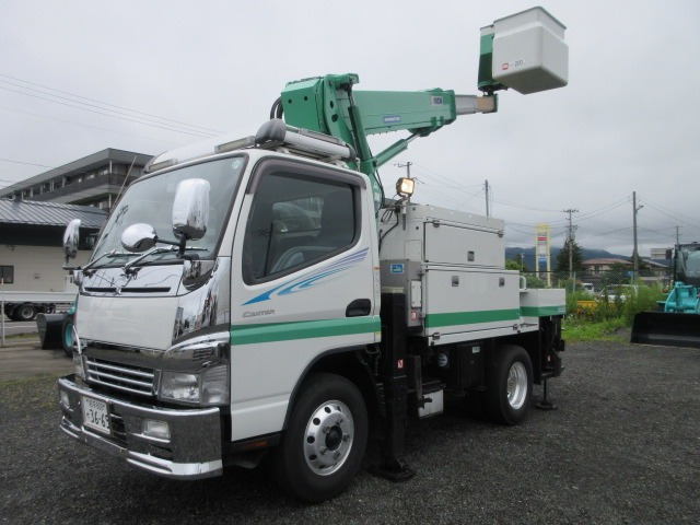 キャンター 高所作業車 アイチ製地上高11mバケット200kg