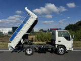 エルフ 3.0 強化ダンプ フルフラットロー ディーゼル 最大積載量 3,000kg・車検付