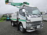 キャンター 高所作業車 アイチ製地上高11mバケット200kg