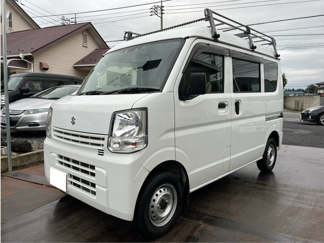 エブリイワゴン ルーフキャリア付ドラレコ付車検付き