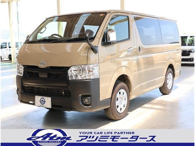 ハイエースバン 2.8 スーパーGL ロング ディーゼル 4WD アースカラーP 両側Pドア 360...