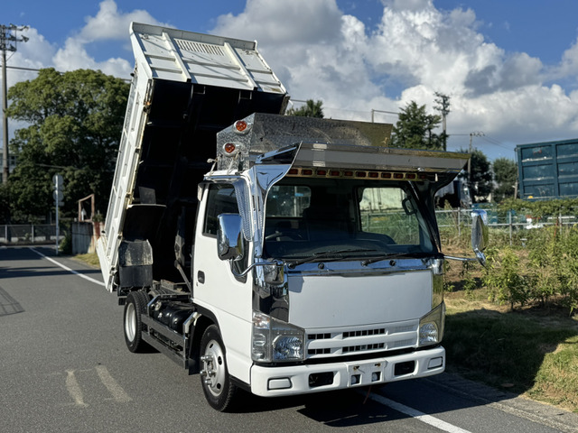 エルフ 3.0 強化ダンプ フルフラットロー ディーゼル 車検付