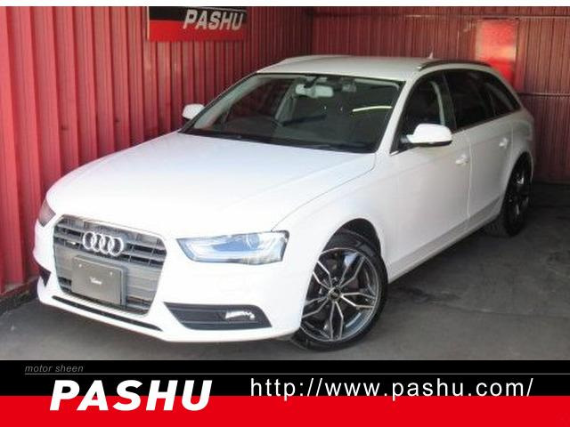 A4アバント 2.0 TFSI クワトロ 4WD HDDナビ地デジTVカメラLEDブラック