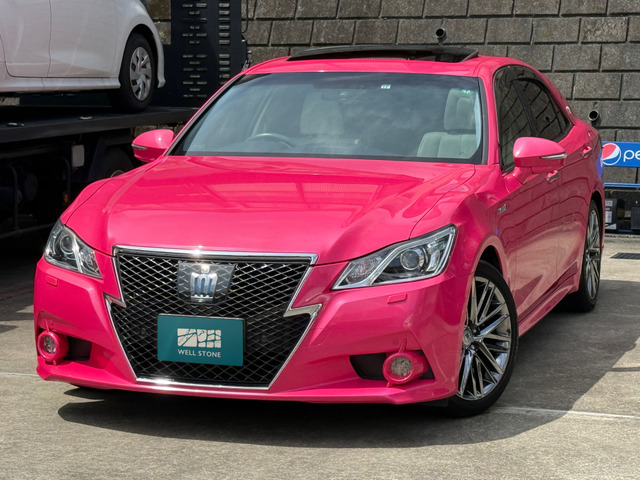 クラウンアスリート ハイブリッド 2.5 G リボーンピンク