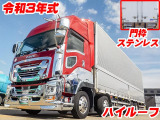 ギガ ウィング ハイルーフ 門枠ステンレス K5285