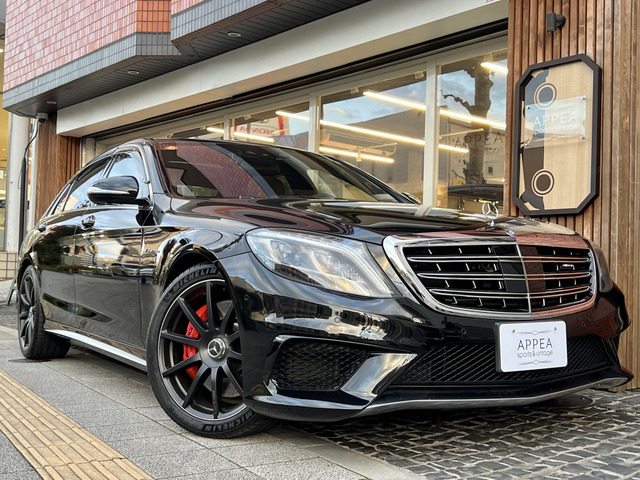 Sクラス S63 4マチック ロング 4WD 中期ダイナミックPKG 茶革 記録簿10