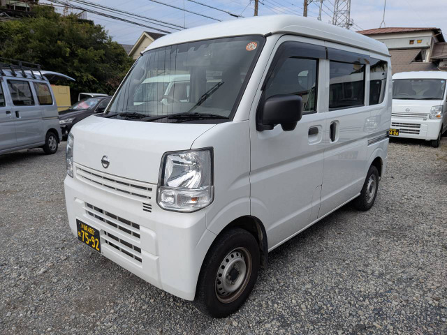 NV100クリッパー DX セーフティパッケージ ハイルーフ 5AGS車 黒ナンバー登録OK!【軽...