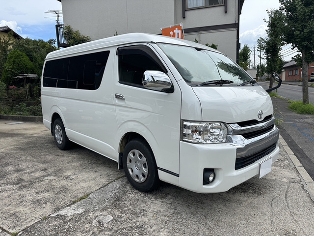 ハイエース 2.7 GL ロング ミドルルーフ ETC フィリップダウンモニター Bカメ