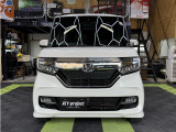 N-BOXカスタム G L ターボ ホンダセンシング 純正8インチナビ フリップダウンモニター