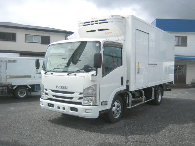 エルフ ワイドロング中温冷凍車・加温機能・オート