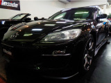 【中古車情報】マツダ RX-8 タイプRS ロータリーエンジン6MT2本出しマフラー の中古車詳細（走行距離：7.7万km、カラー：スパーブラックマイカ、販売地域：大阪府松原市新堂）