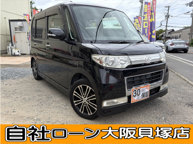 タントカスタム X リミテッド 自社ローン 地デジTVナビ スマートキー