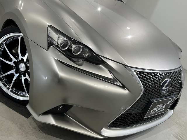 レクサス IS 300h Fスポーツ TEIN車高調/赤革/ロクサーニ19AW の中古車