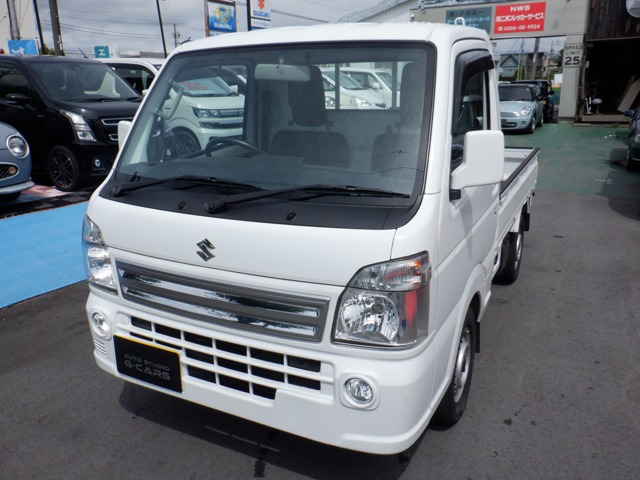 キャリイ KC エアコン パワステ 4WD 3方開 デフロック CD フォグランプ