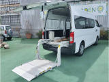 NV350キャラバン 2.5 DX スーパーロング ハイルーフ WAKO電動昇降機(400kg)/低床