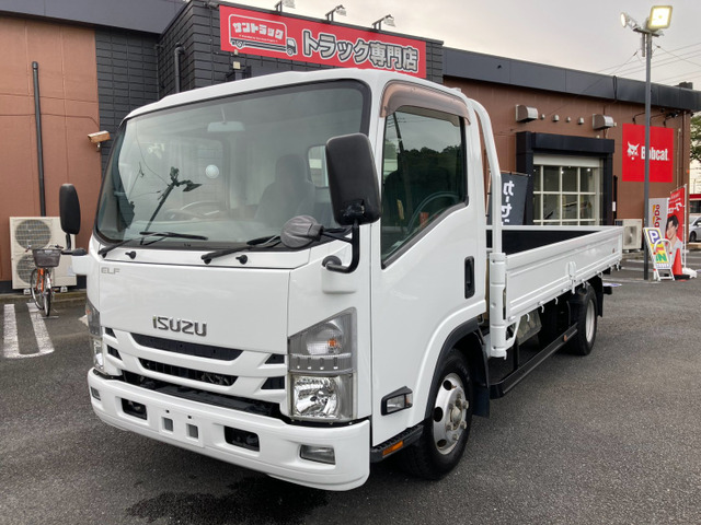 エルフ  3t積・平ボディ・ロング・全低床・AT車