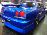 スカイライン 2.0 GT R34GTR仕様ベイサイドブルーカラー