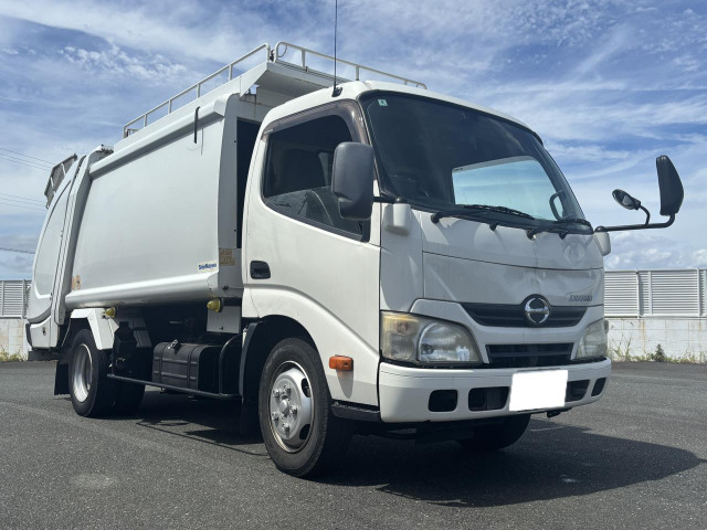 デュトロ  パッカー車 プレス式 バックカメラ