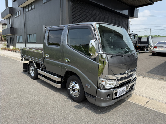 ダイナ 4.0 ダブルキャブ フルジャストロー ディーゼル Wキャブ 弊社架装 メッキホイ...