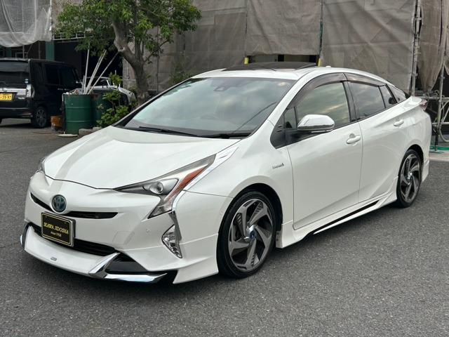 プリウス 1.8 S セーフティ プラス モデリスタフルエアロ サンルーフ