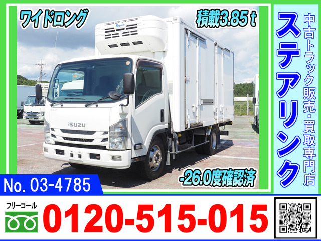エルフ 冷蔵冷凍車 ワイドロング 低温設定 サイド扉付